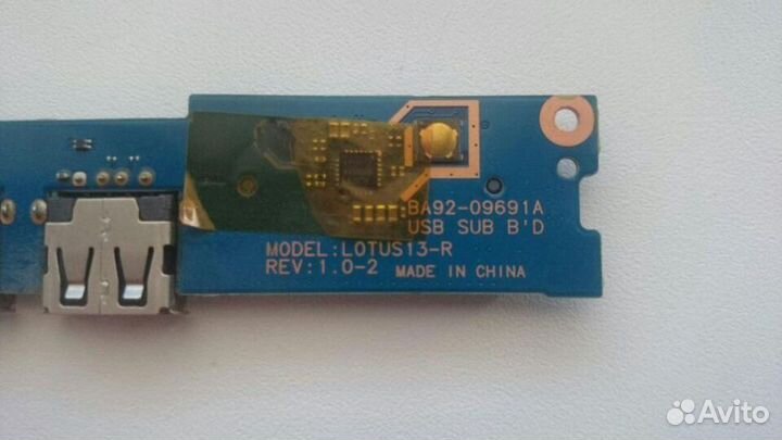 Плата USB BA92-09691a для samsung np530u3c