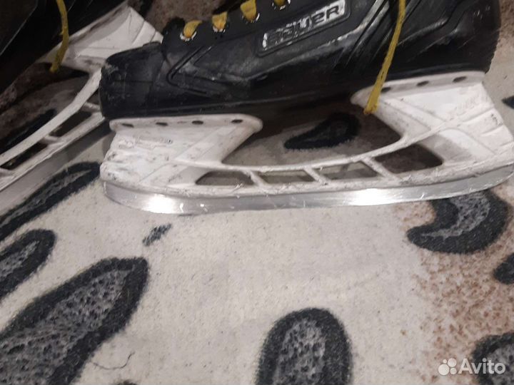 Хоккейные коньки bauer 38.5