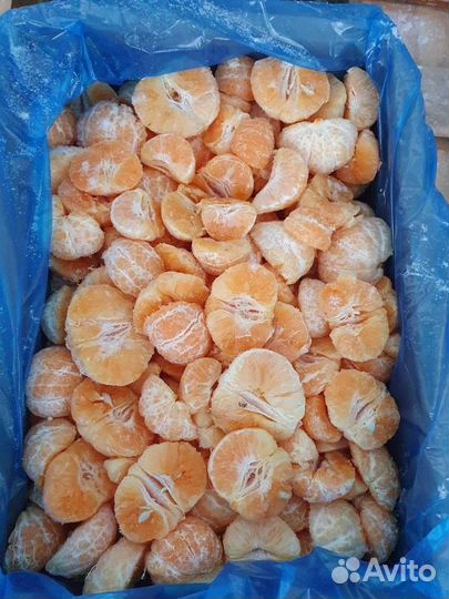 Мандарины дольки замороженные