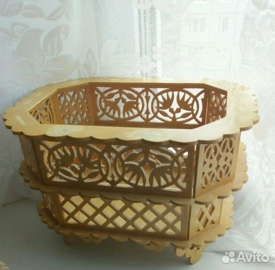 Шкатулка деревянная резная ручная работа