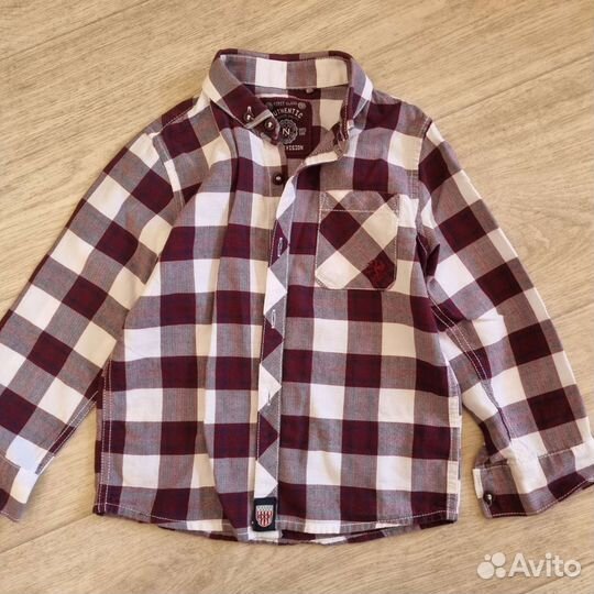 Рубашки на мальчика 92-98