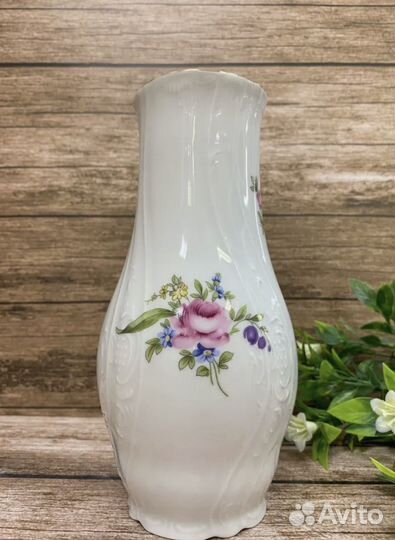 Ваза Bernadotte Мейсенский букет