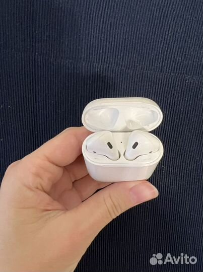 Беспроводные наушники apple airpods оригинал