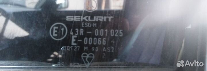 W123 Стекло переднее заднее Двери Мерседес 123