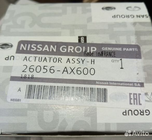 Корректор фар Nissan Micra Note оригинал