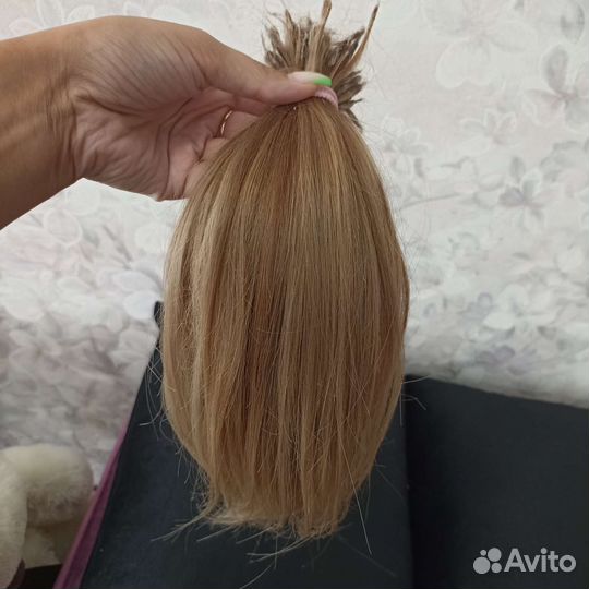 Волосы для наращивания натуральные бу
