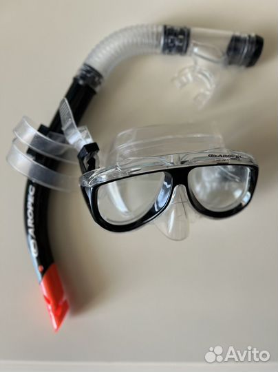 Маска и трубка для плавания Aropec