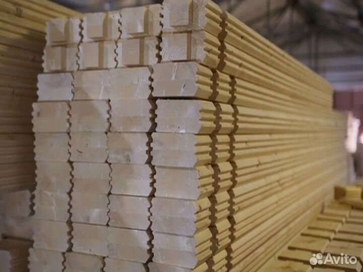 Брус профилированный 145 х 70х 6000