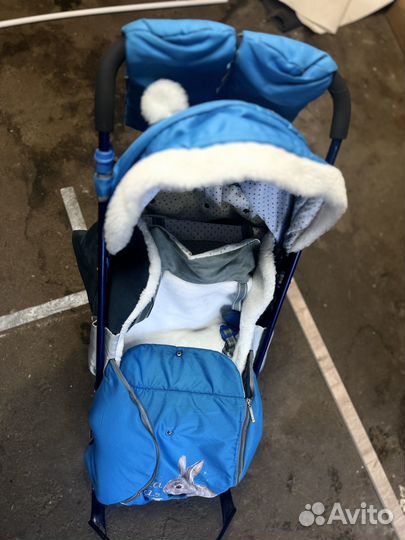 Коляска санки