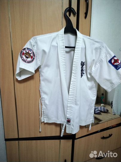 Кимоно для каратэ детское рост 120см