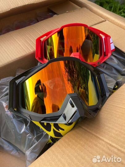 Очки для мотокросса и эндуро 100 #новые #100
