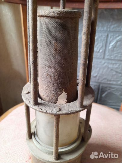 Лампа шахтерская СССР (фонарь)