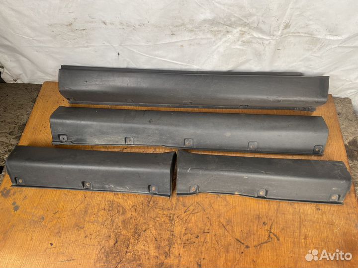 Накладки на пороги Кайрон SsangYong Kyron