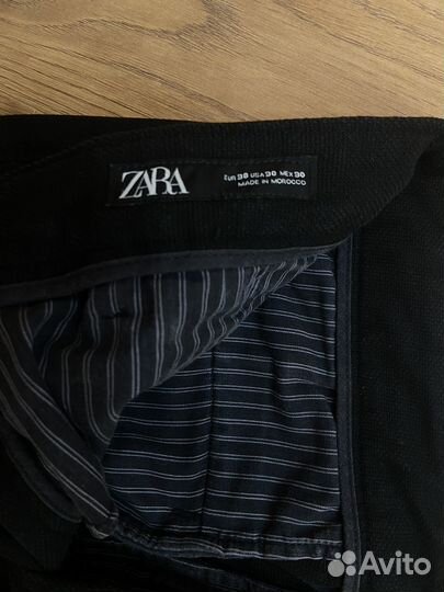 Брюки мужские Zara черные/синие