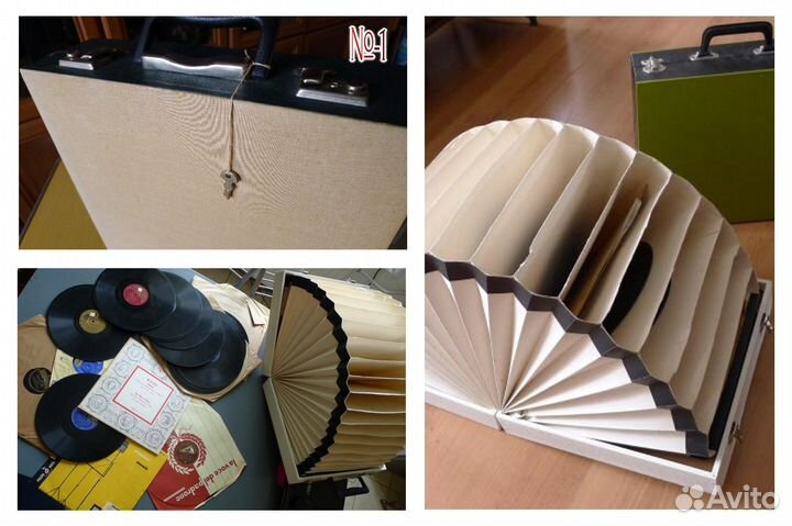 Кофр (чемодан, саквояж, короб) для пластинок