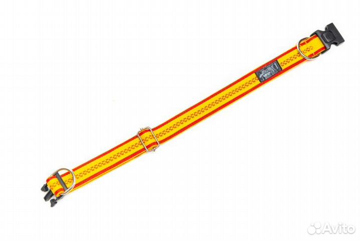 Яркий ошейник для крупной собаки