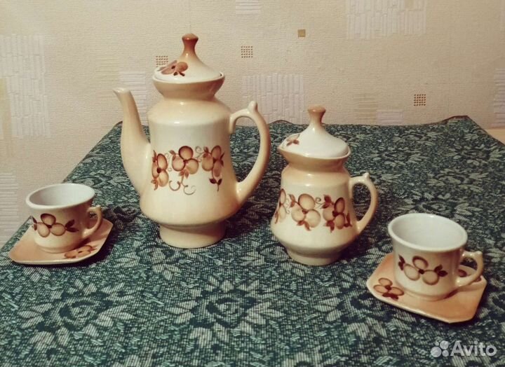 Кофейный сервиз керамика СССР