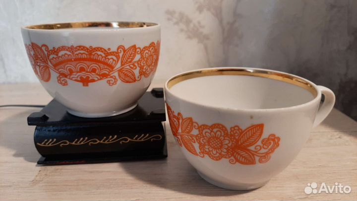 Чашки б.у