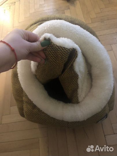 Лежанка домик для собаки