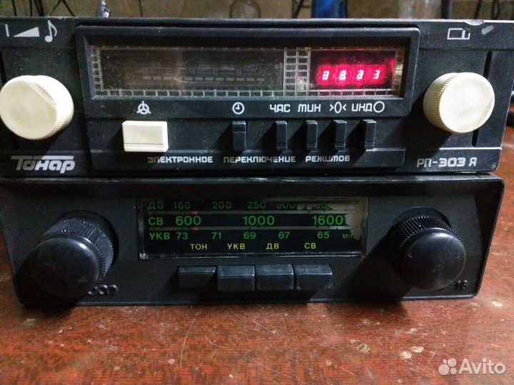 Радиоприёмники автомобильные СССР