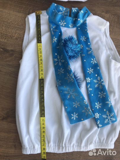 Костюм снеговика детский