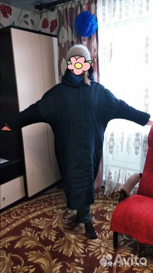 Пальто оверсайз 54 размер