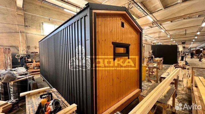 Баня каркасная