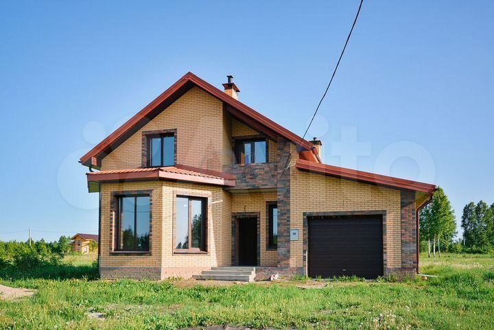 Коттедж 162 м² на участке 12 сот.