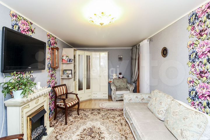 Комната 48,5 м² в 2-к., 5/9 эт.