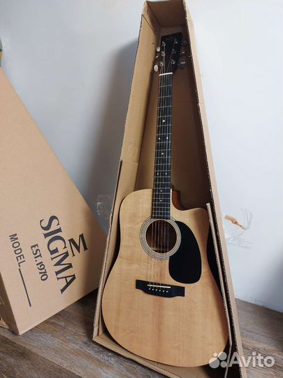 Новая гитара Sigma dmc-ste