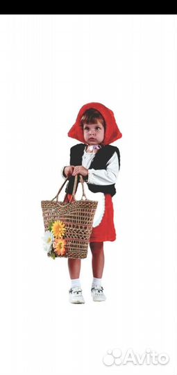 Костюм красной шапочки на новогодний утренник 110