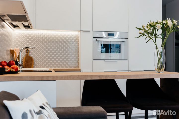 Прямая кухня «Мария» + духовка в подарок