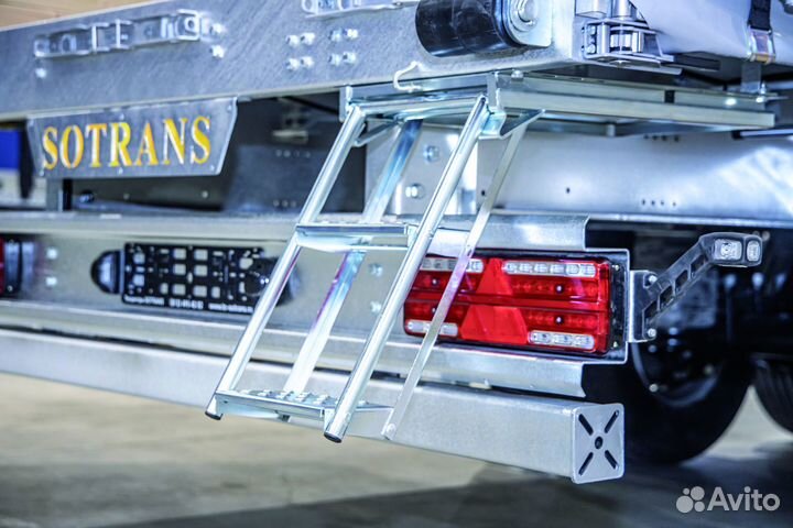 Аренда премиального шторного полуприцепа Sotrans