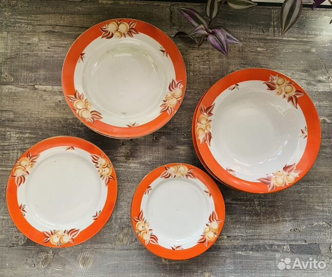 Набор столовой посуды СССР