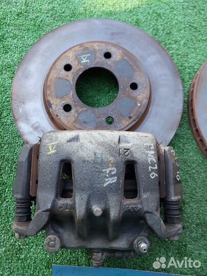 Комплект передних тормозов nissan X-trail T31