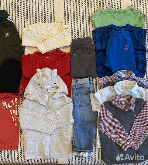 Одежда для мальчика Zara gap next hm 2год