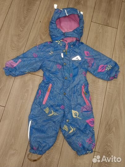 Весенний комбинезон на девочку 86