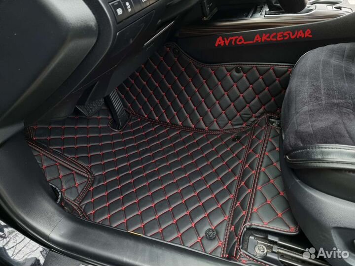 5D Коврики Toyota Camry V70 V50 V40 крас