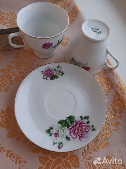 Блюдо, чайные пары-ссср