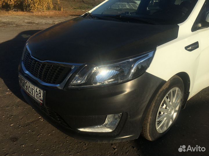 Бампер капот Kia Rio 3