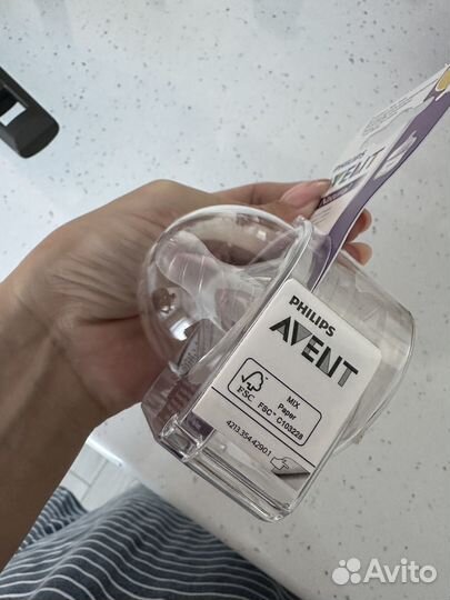 Соски Philips Avent с потоком для новорожденного