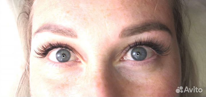 Наращивание ресниц на дому