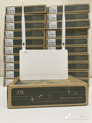 Лот 7 Абонентский терминал gpon zte f660 v6 новый