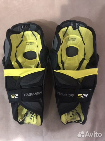 Щитки хоккейные bauer s29