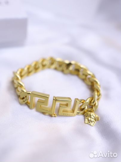 Золотой браслет версачи, Versachi