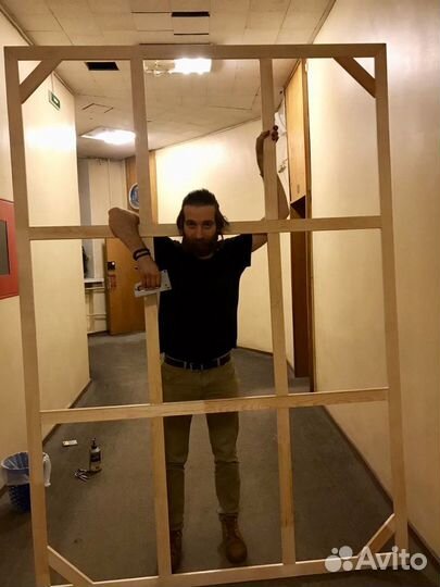 Изготовление подрамников и натяжка холстов