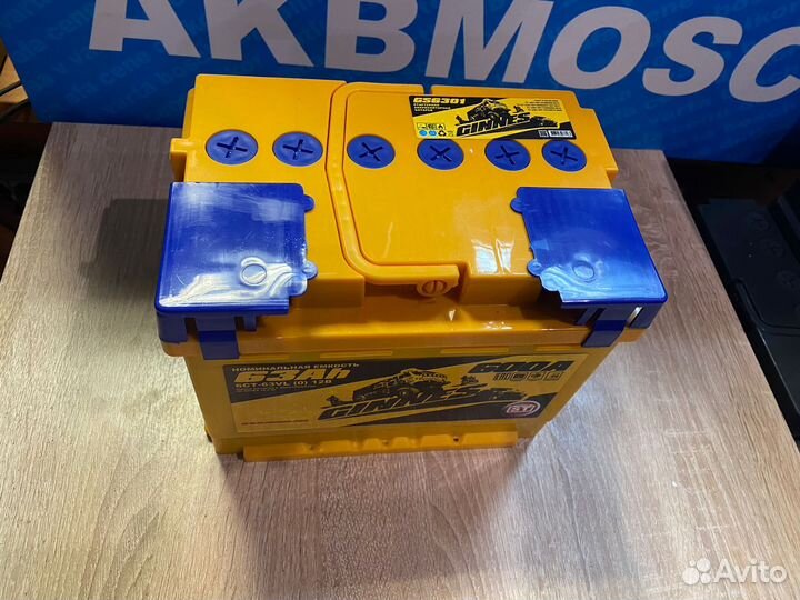 Аккумулятор автомобильный Ginnes 63ач 600А