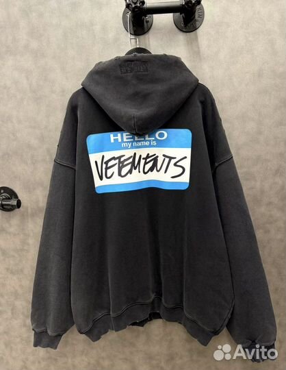 Худи Vetements Зип (Люкс)