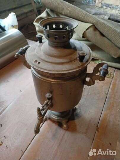 Самовар на дровах СССР