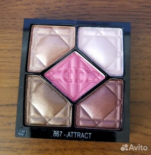 Christian Dior 867 Attract сменная палетка теней